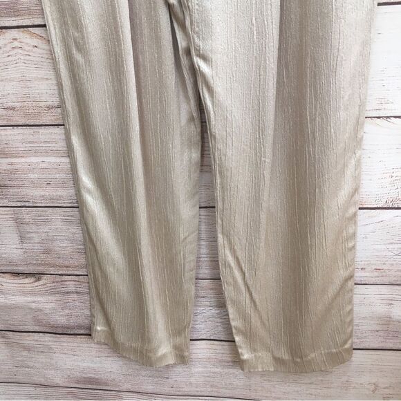 VINTAGE SARA MICHELLE TEXTURED SATINY LOUNGE SET - Picture 5 of 12